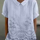 Lily | Camicia Ricamata