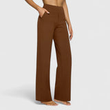 Hilary | Pantaloni Neri a Gamba Larga