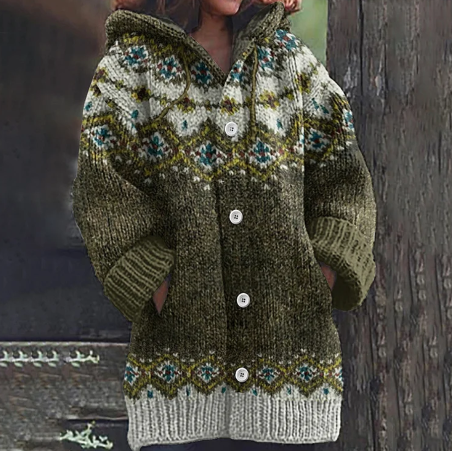 Nancy | Cardigan lungo in maglia morbida e calda
