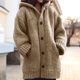 Elizabeth | Cardigan lungo in maglia morbida e calda