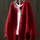 Lorenza | Cardigan in maglia a trecce