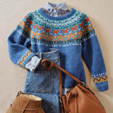 Orlanda | Maglione classico in stile vintage