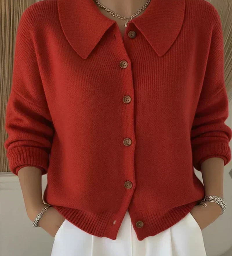 Claire | Cardigan con Colletto