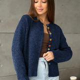 Noelle | Cardigan con bottoni colorati