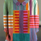 Olivia | Blusa Patchwork