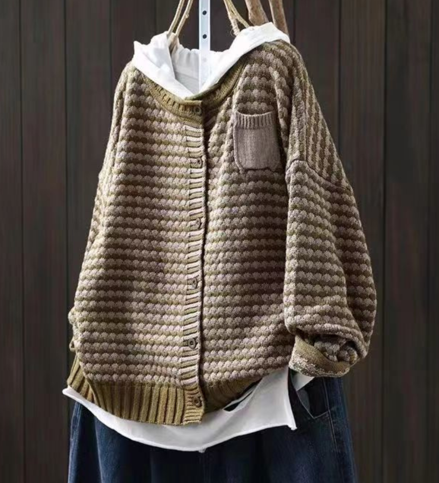 Seliora | Cardigan in maglia lavorata