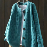 Lorenza | Cardigan in maglia a trecce