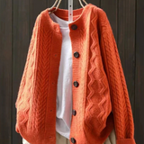 Lorenza | Cardigan in maglia a trecce