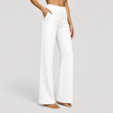Hilary | Pantaloni Neri a Gamba Larga