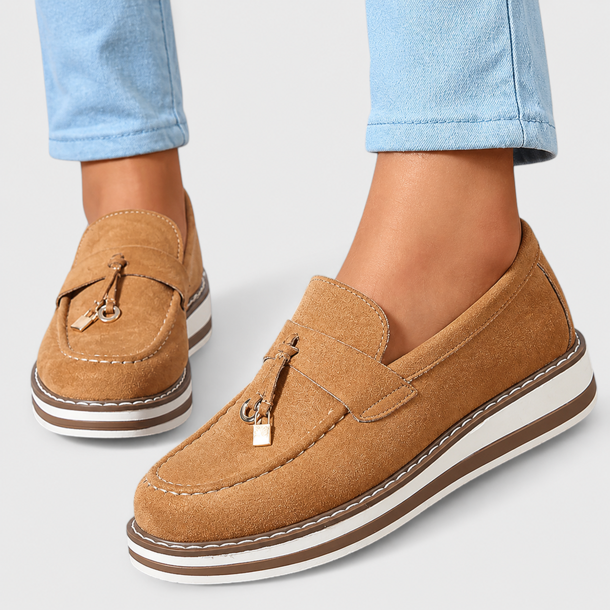 Halo™ | Mocassini rotondi casual