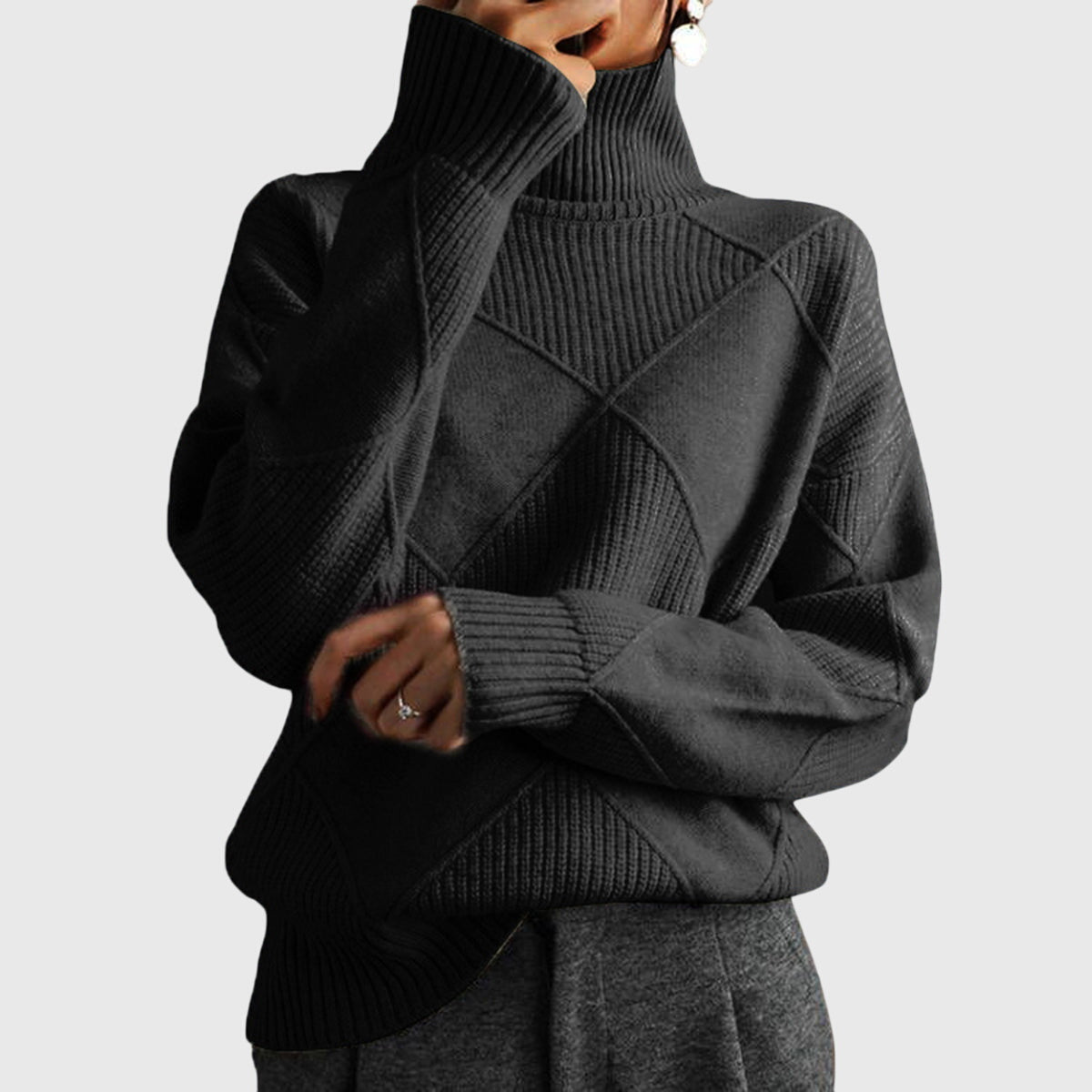Avery | Maglione a Collo Alto