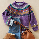 Vossara | Maglione classico in stile vintage