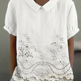 Lily | Camicia Ricamata
