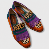 Fallon™ | Mocassini Leopardo Marrone