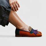 Fallon™ | Mocassini Leopardo Marrone