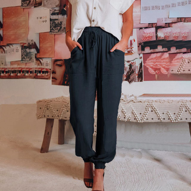 Kaeli | Pantaloni con Coulisse