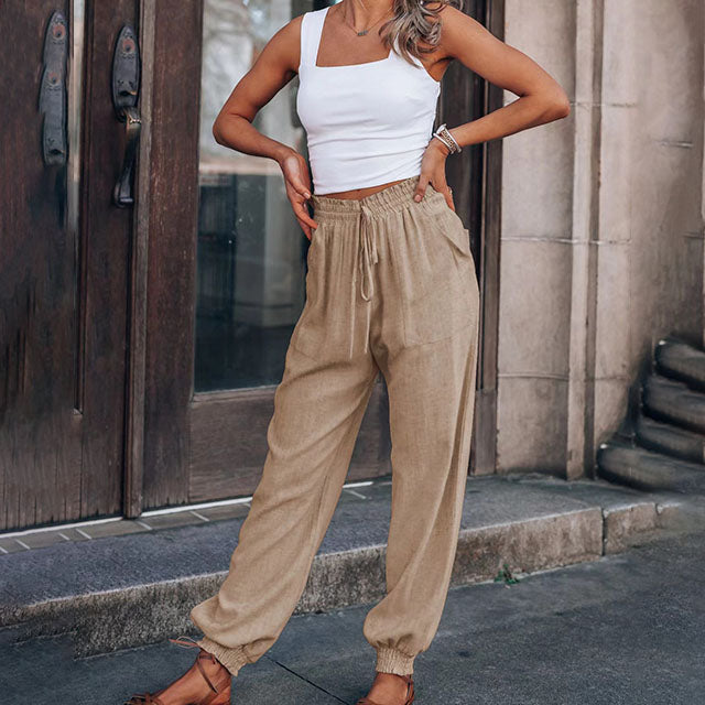 Kaeli | Pantaloni con Coulisse