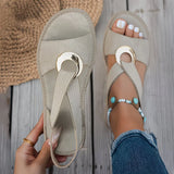 Skylar | Sandali Piani con Fibbia