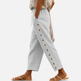 Pantaloni Fantasia con Bottoni