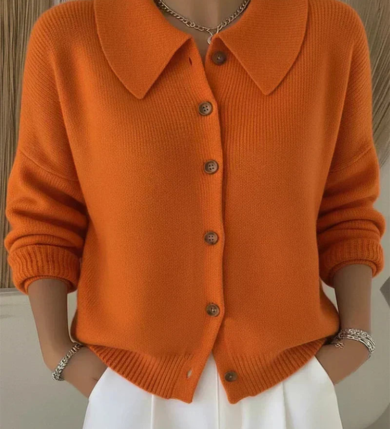 Claire | Cardigan con Colletto