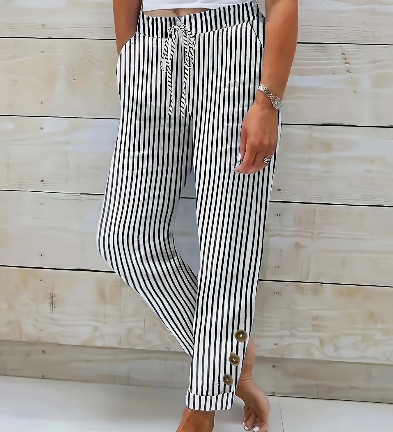 Raquelle | Pantaloni a Righe