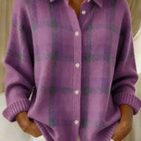 Rebecca | Cardigan a Quadri