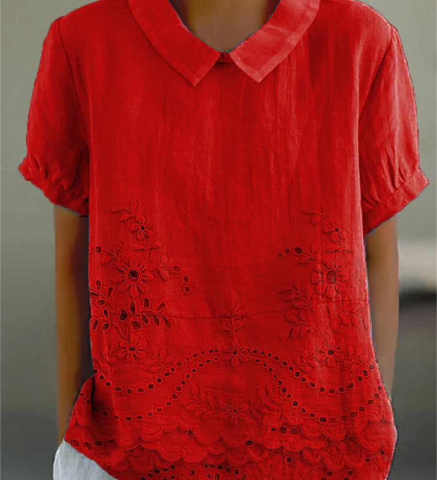 Lily | Camicia Ricamata