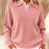 Vynette | Maglione con Collo a Polo