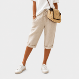 Pantaloni Corti con Coulisse