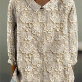 Alba | Camicia Floreale Naturale