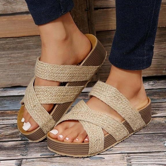 Sandali Intrecciati Eleganti