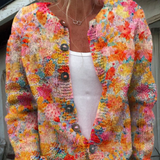 Helena | Cardigan Floreale
