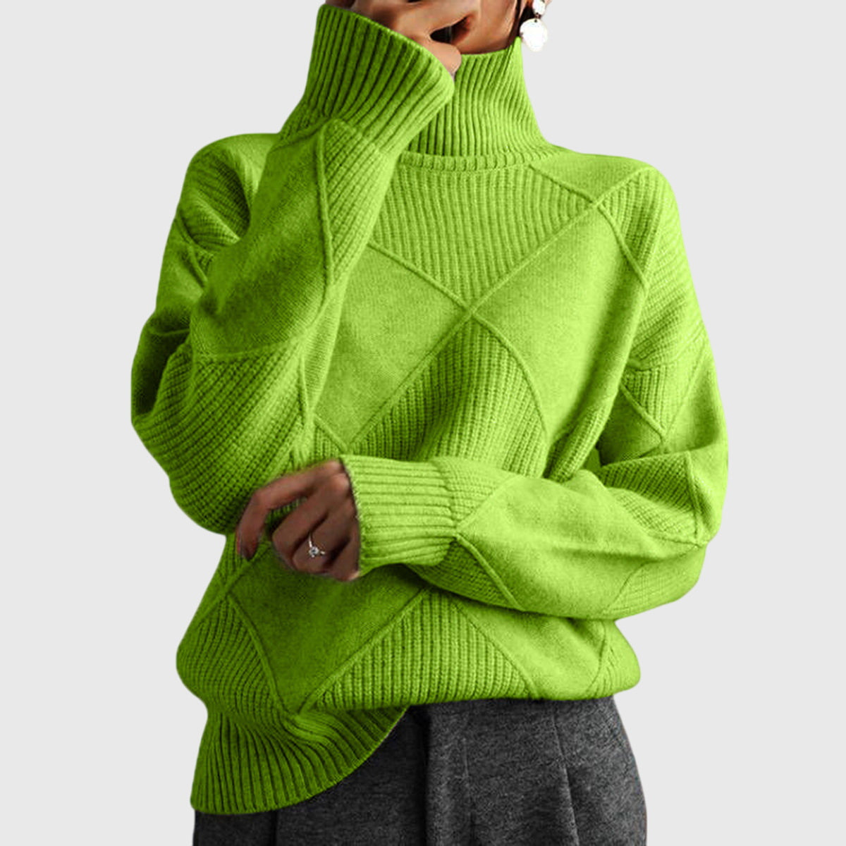 Avery | Maglione a Collo Alto