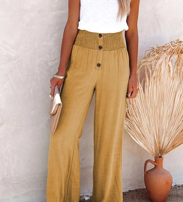Riana | Pantaloni a Gamba Larga