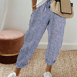 Pantaloni Fluidi Beige