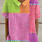 Zoe | Camicia Patchwork
