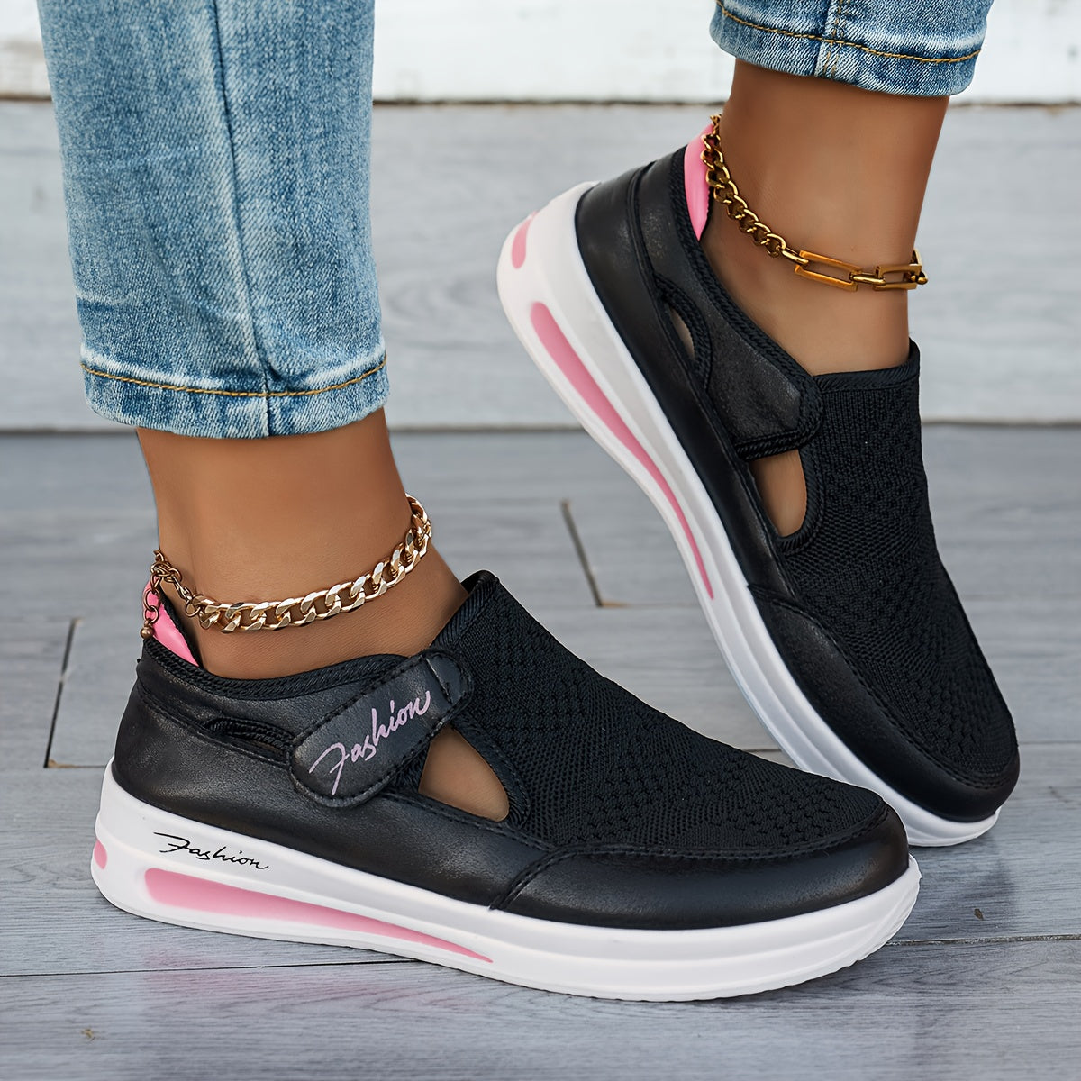 Baskets Slip-On Traspiranti con Comfort Stabile