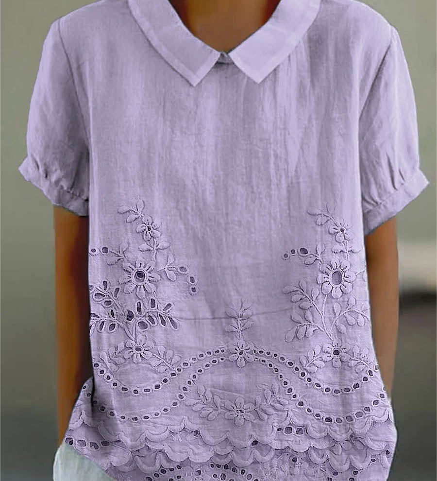 Lily | Camicia Ricamata