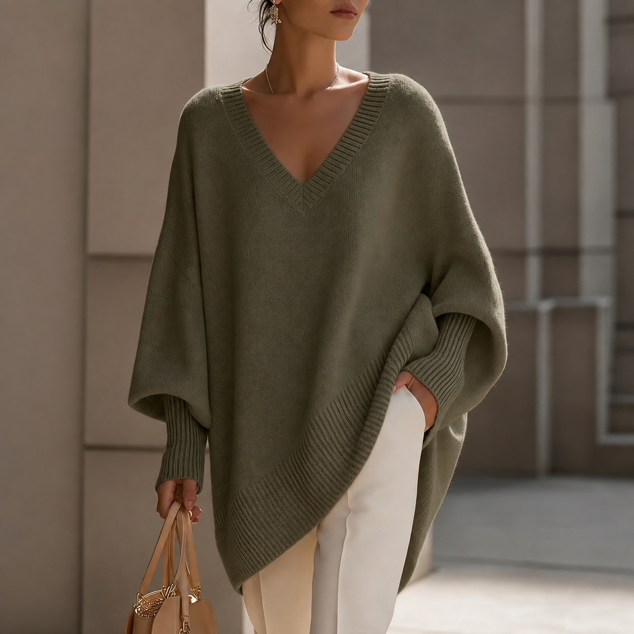 Élodie | Maglione con Collo a V