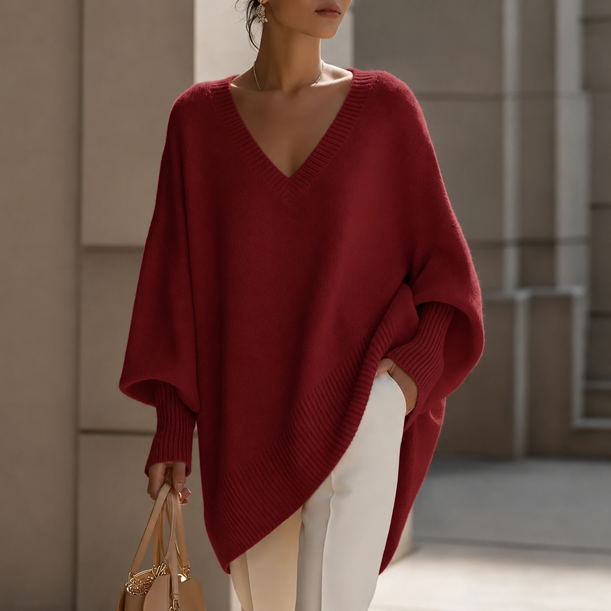 Élodie | Maglione con Collo a V