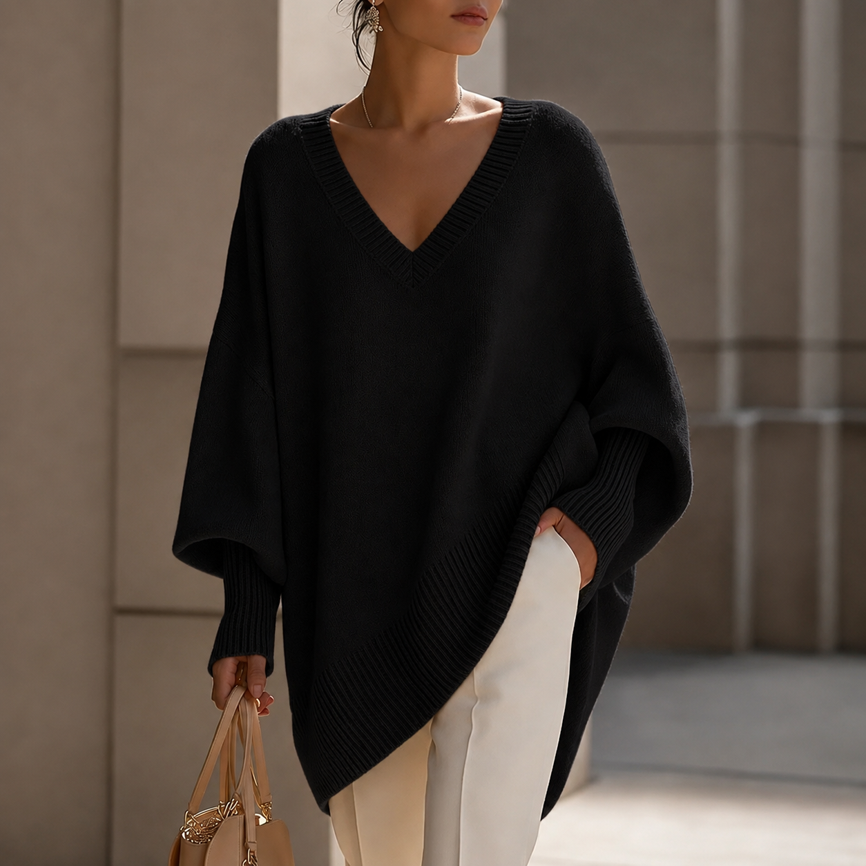 Élodie | Maglione con Collo a V