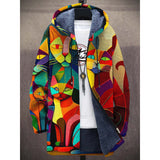 Elandra™ | Cardigan Lussuoso dall'Ispirazione Artistica
