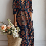 Abito maxi bohemien Lieke