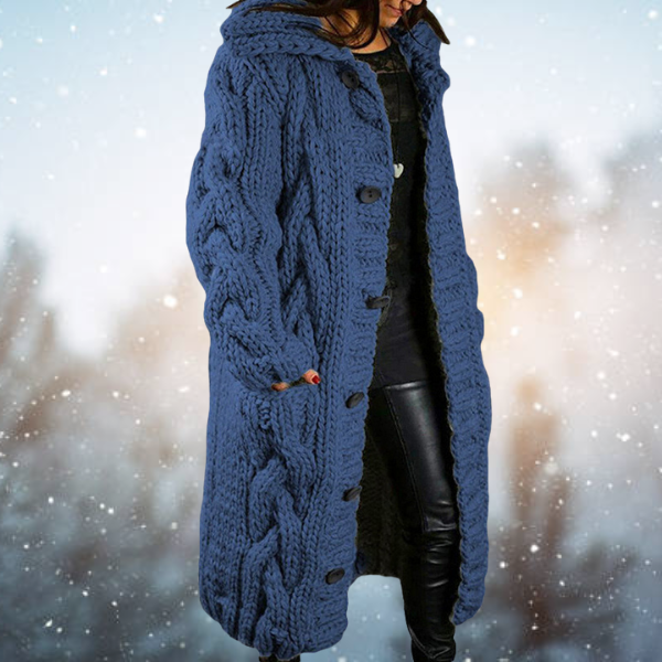 Bella | Cardigan lungo in maglia morbida e calda