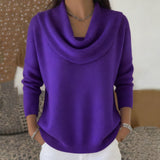 Juliette | Maglione con Collo Drappeggiato