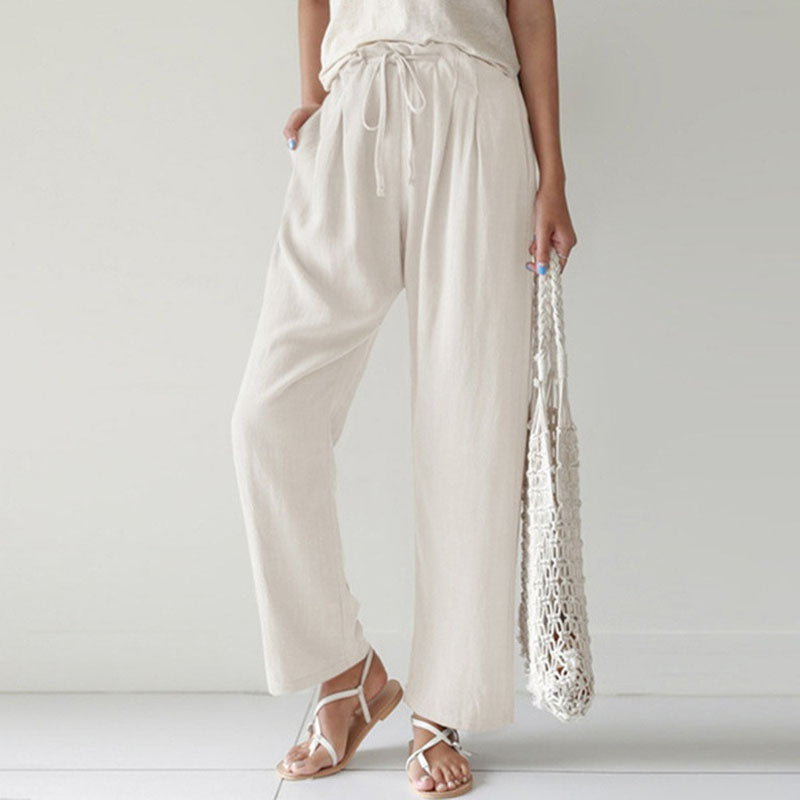 Vara | Pantaloni Relaxed con Coulisse