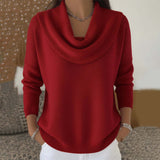 Juliette | Maglione con Collo Drappeggiato