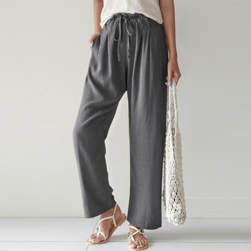 Vara | Pantaloni Relaxed con Coulisse