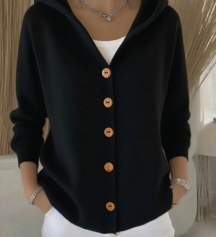 Sylvie | Cardigan con Cappuccio
