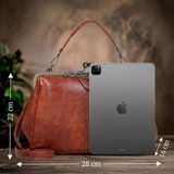 Lily | Borsa Vintage con Chiusura a Scatto